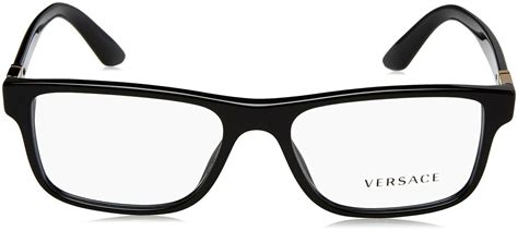 versace ve3211 glasses - black gb1 - size 55